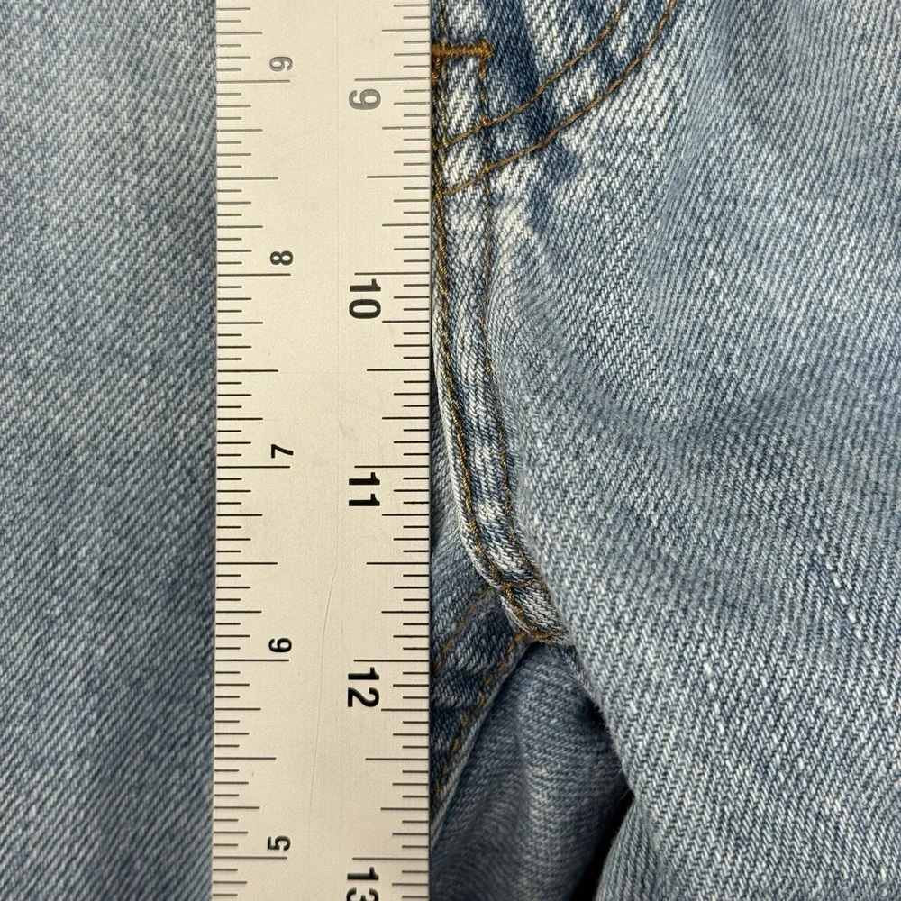 Levi's 505 Stright Fit Straight Leg Jeans Mens 40x32(30) Stonewash